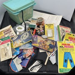 Vntg Lot Of 40+ Sewing Items