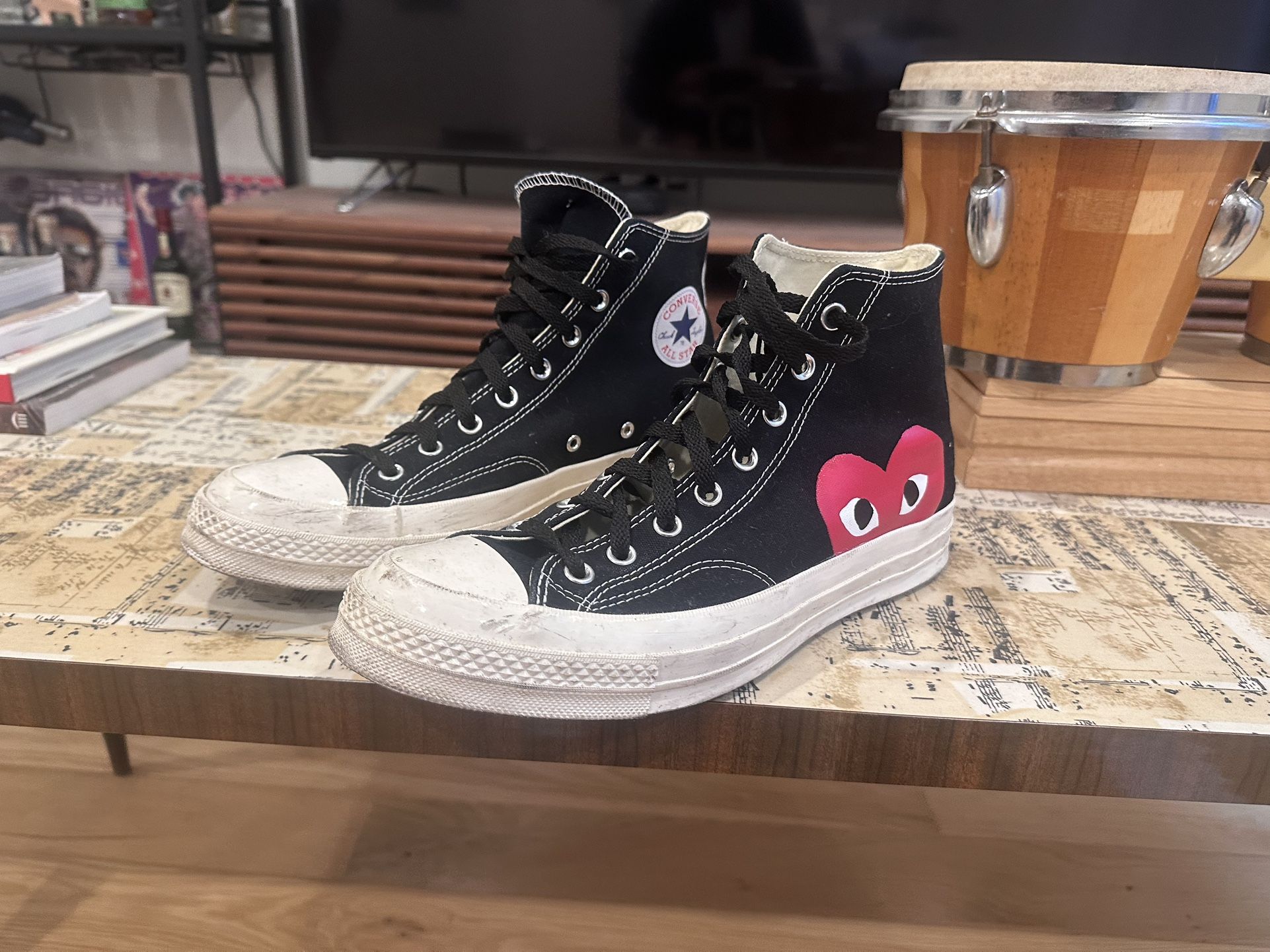 Converse x Comme des Garçons Chuck Taylor shoes | Limited Edition | men’s size 11.5
