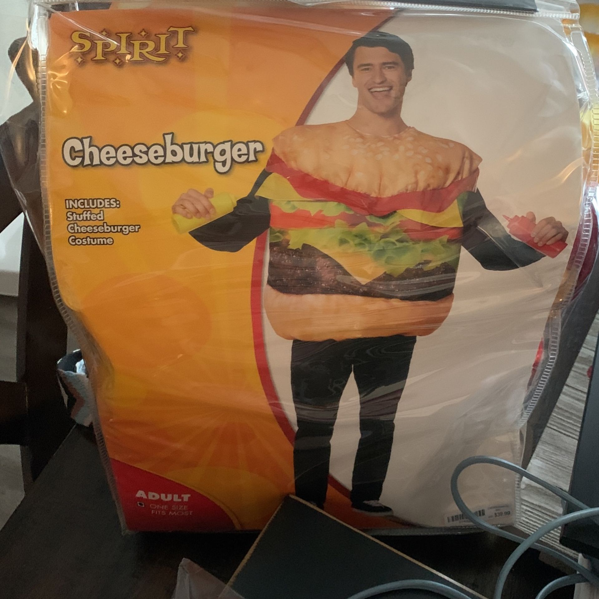 Cheeseburger Halloween Costume 