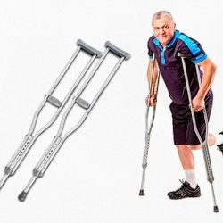 "adjustable" metal (crutches) 👴👵 🩼🦵