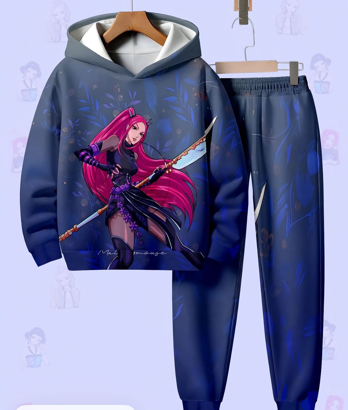 Girl’s Kpop Hoodie Set