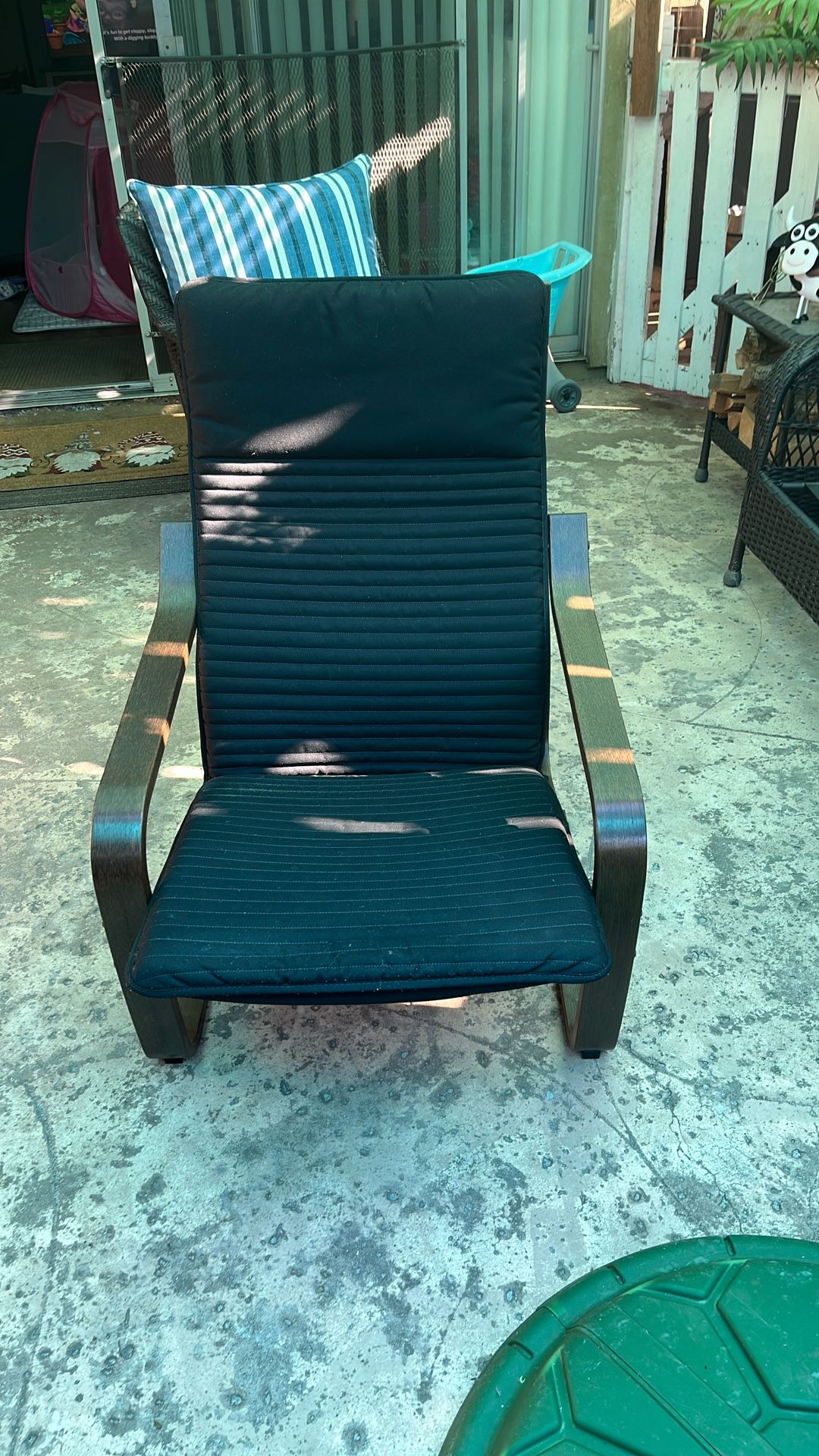 Armchair And Ottoman