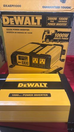 Dewalt 1000 watt power inverter