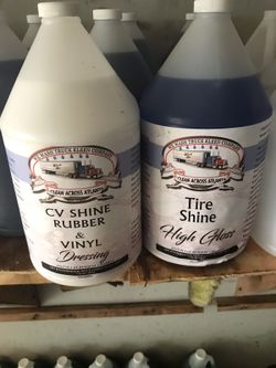 Tire shine that requires eclipse glasses 😎