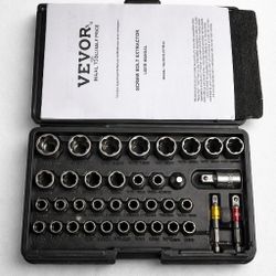 VEVOR Bolt Extractor Socket Set – New Other – SAE & Metric – CR-MO Steel