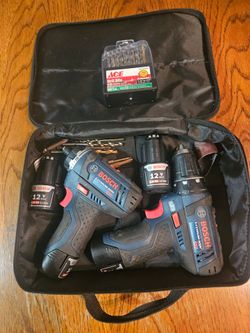 Bosch 12v  2 - Tool Combo Kit
