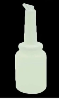 Thunder Group PLSNP02W, 2 Quart Store and Pour Bar Mix Pourer, White Case of 6 for $20