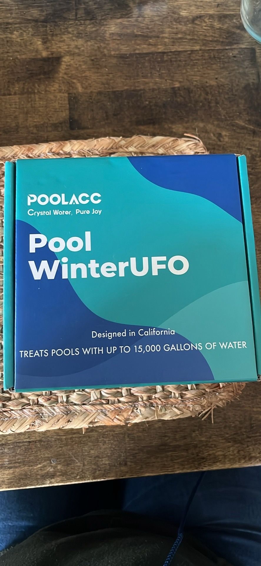 POOLACC Pool WinterUFO Water Clarifier for up to 15,000 Gallons