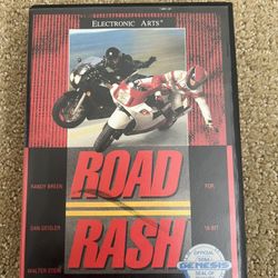 Road Rash, Sega Genesis, Great Condition, Tested