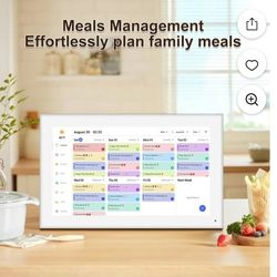 
Calendario Digital de 15,6 Pulgadas, Planificador de Calendario Digital Inteligente .
