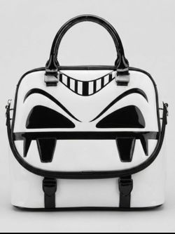 Loungefly Star Wars Stormtrooper Patent Satchel Handbag
