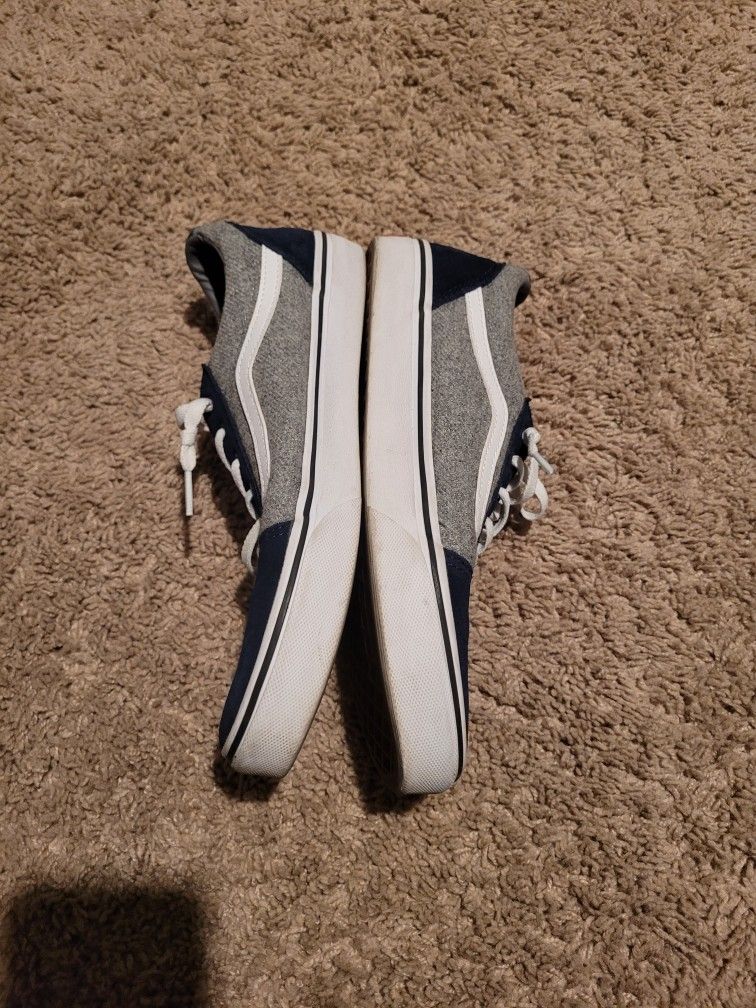 Shoes- Navy/Grey Van's Old Skool