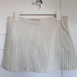 Cream skort / Check All Pictures 