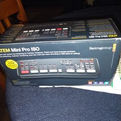 ATEM Mini Pro Iso Video Switcher