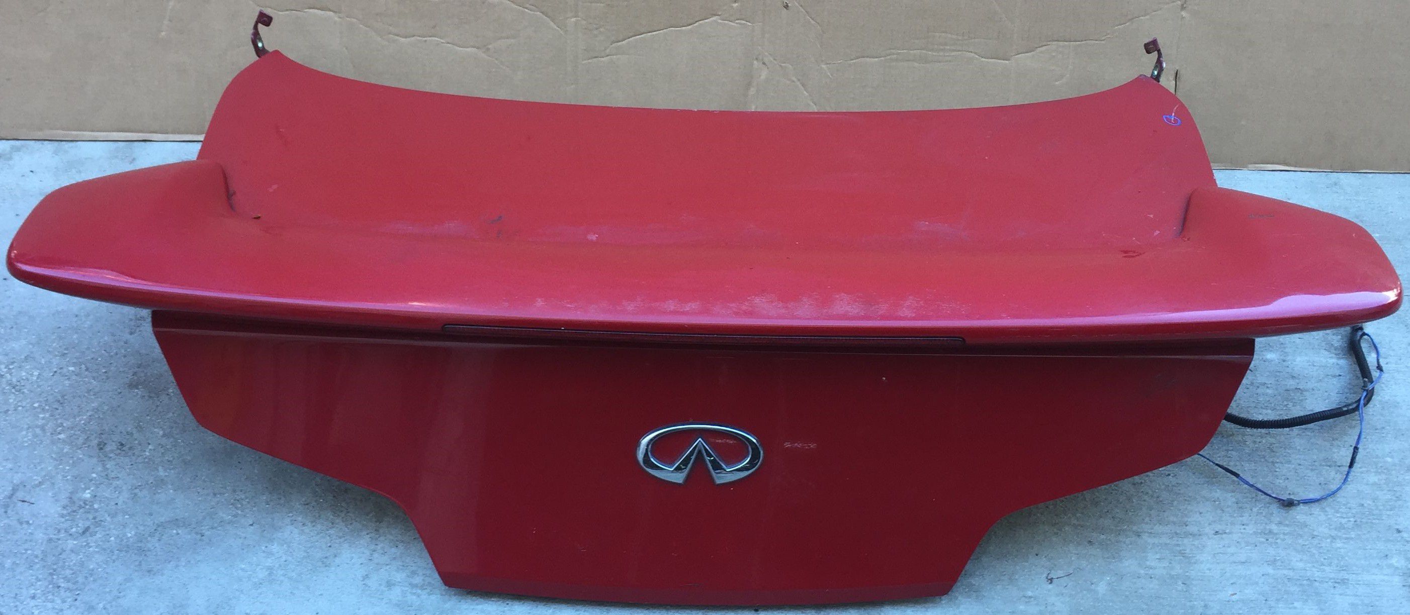 2003 - 2005 INFINITI G35 COUPE TRUNK DECK LID