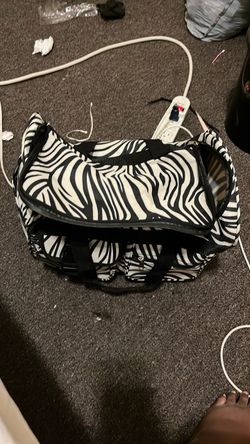 Zebra Print Carrier Bag