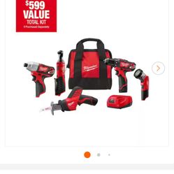 Milwaukee Tool Set