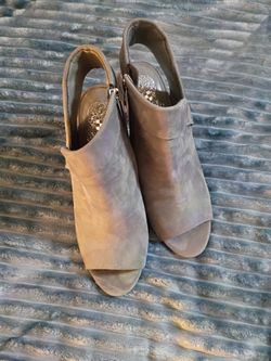 Vince Camuto Peep-Toe Slingback Heels