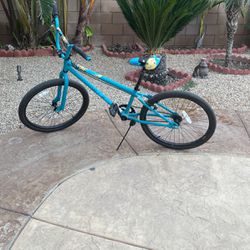 Blue Bmx Bike 