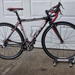 50cm Blue Norcross Carbon Gravel Bike 