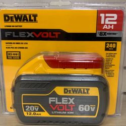 Dewalt New 12ah Battery Flex Volt 60v-20b