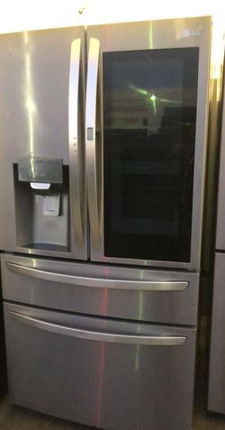 LG 4-Door Stainless Steel Fridge
