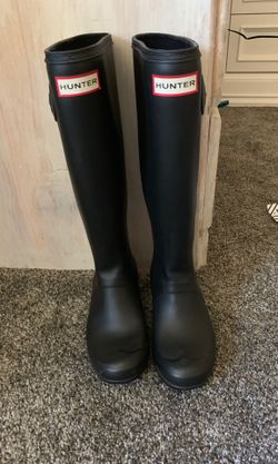 Hunter rain boots