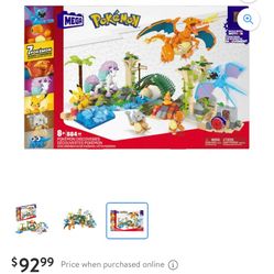 Mega Pokémon 884 Pieces POKEMON DISCOVERIES