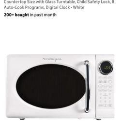 White Microwave 