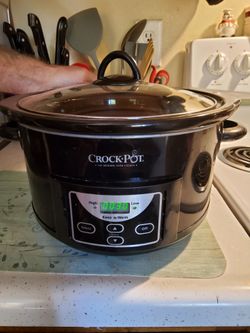 6- Quart Programmable Crock-Pot - Works Perfectly! - Moving!