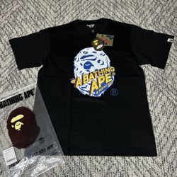Black A Rising Bape T-Shirt