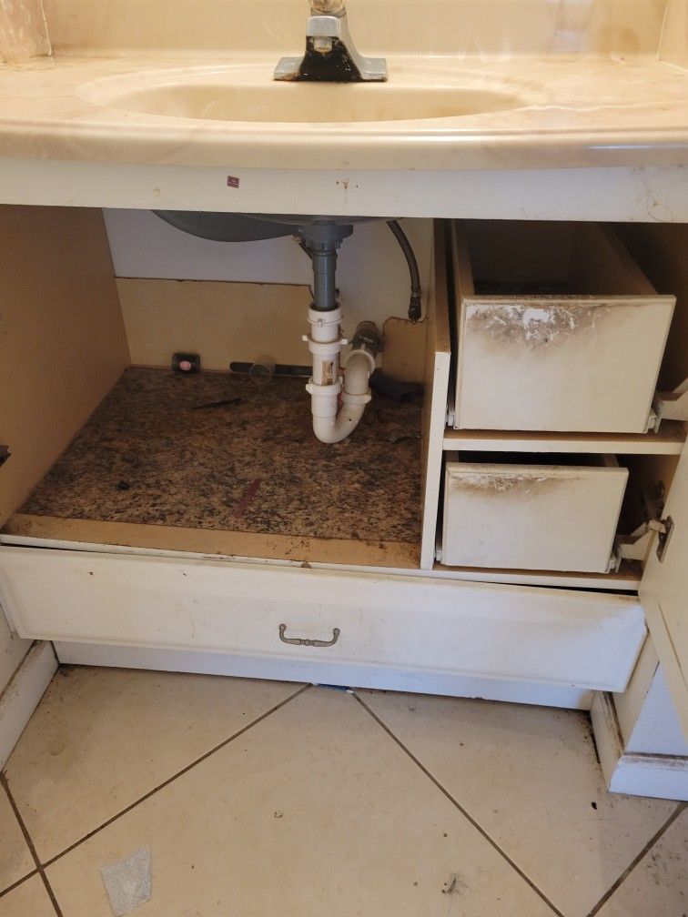 30inch bathroom vanity with pullout drawer, Light, sinktop, Faucet