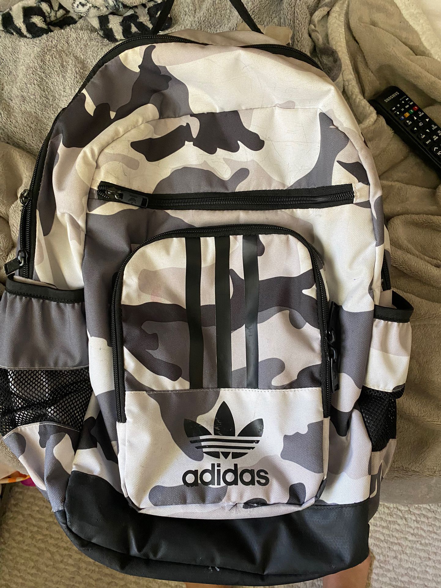 Camo Adidas Backpack 