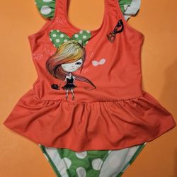 1 pc Swimsuit  for  7 - 8 y  girl. 