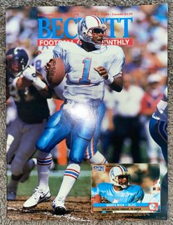 Vintage 1991 Beckett Football Card Monthly Magazine Vol.3 #9 Issue: 18