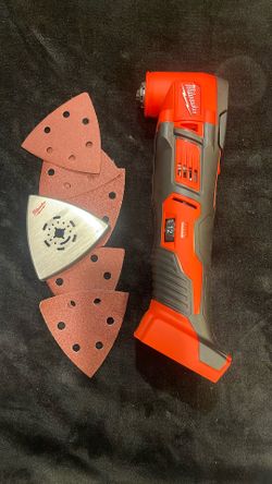 Brand New Milwaukee M18  Multi Tool W/ Sand Discs And Attachments 