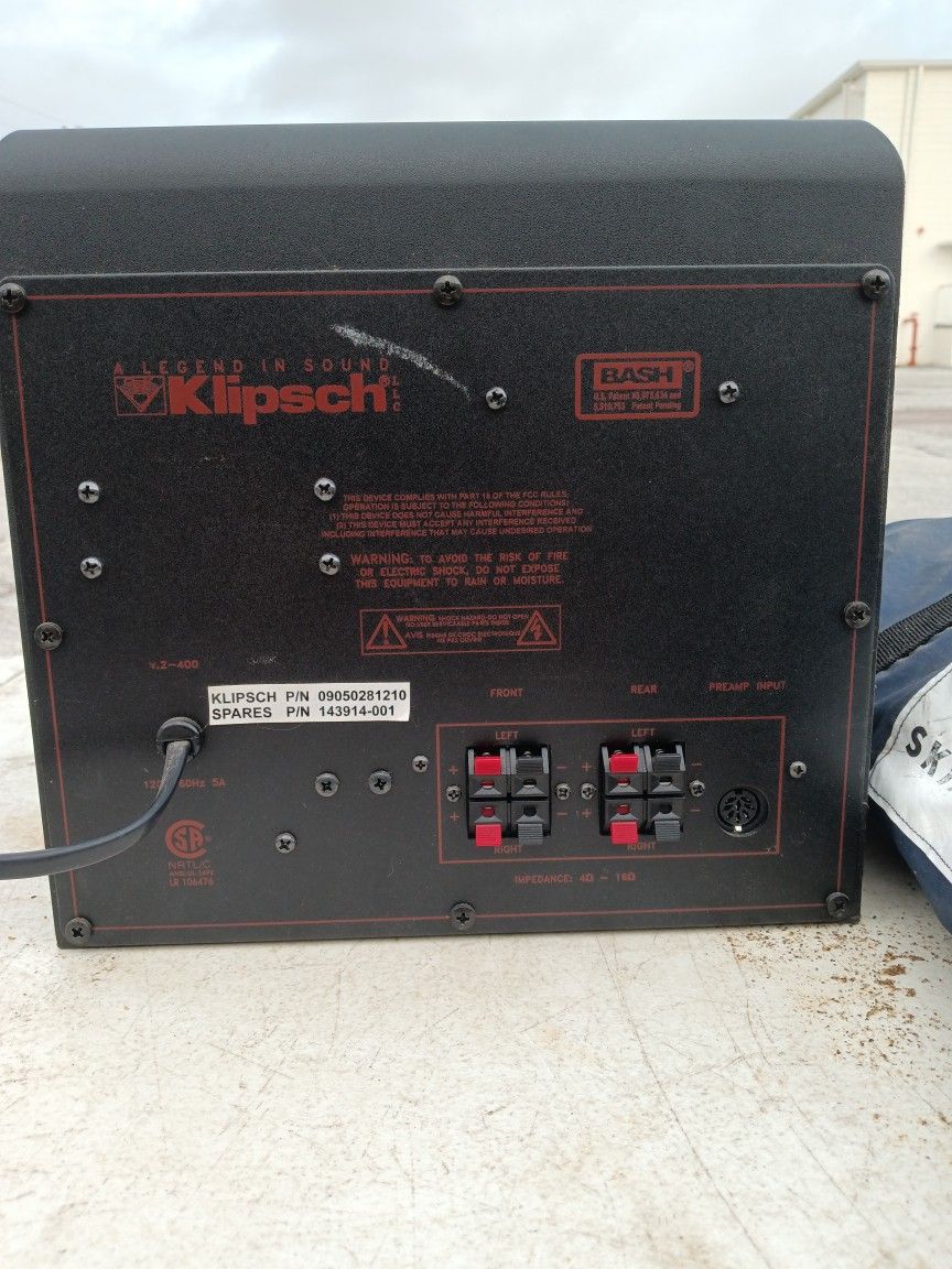 Klipsch Subwoofer
