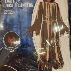 Light Up Jack O Lantern Custome 