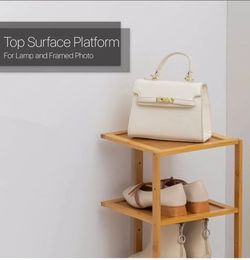7 Tier Bamboo Shoe Rack