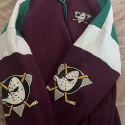 Ducks Hockey Jersey Hoodie 
