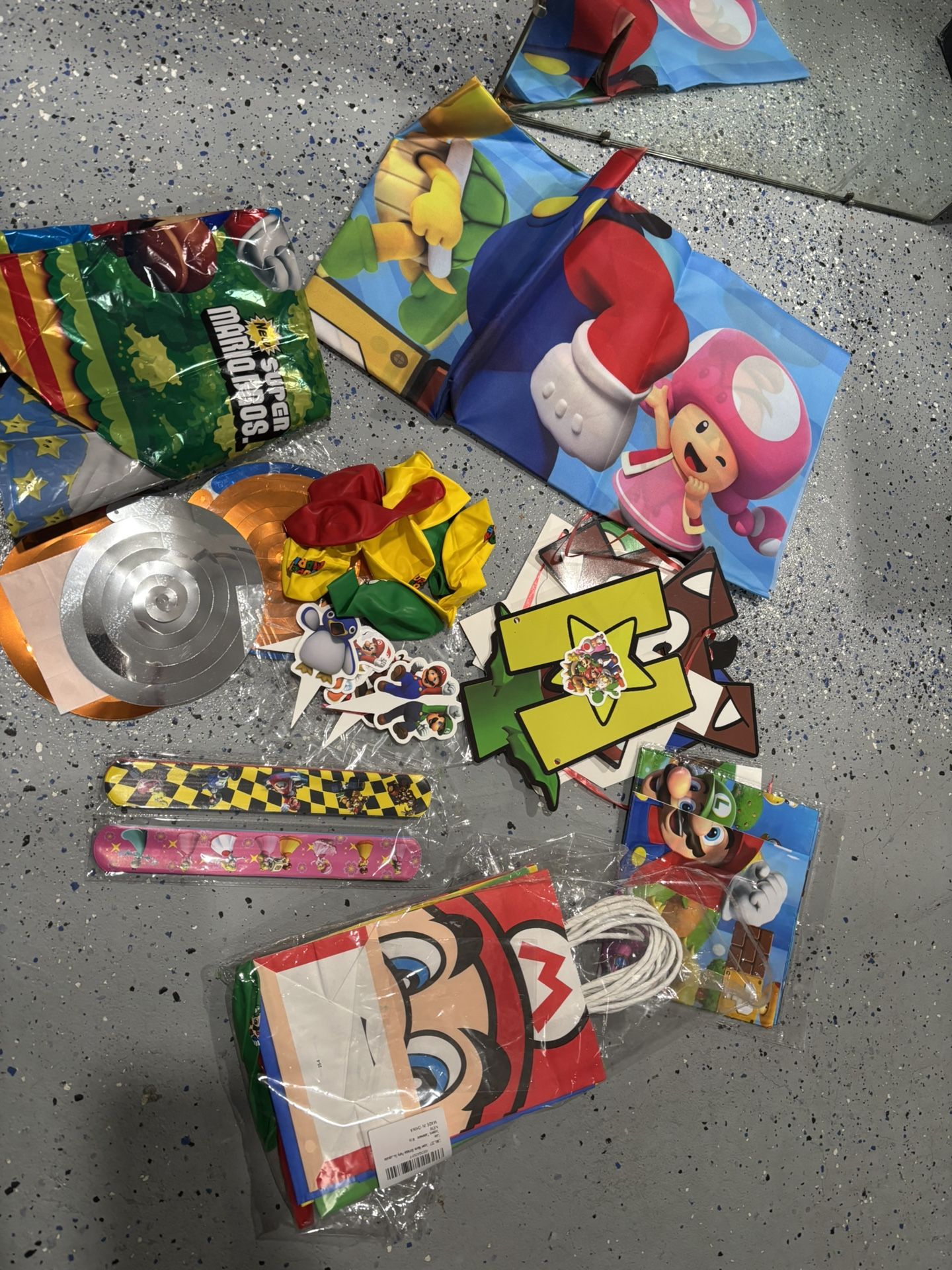 Mario Birthday Party Supplies