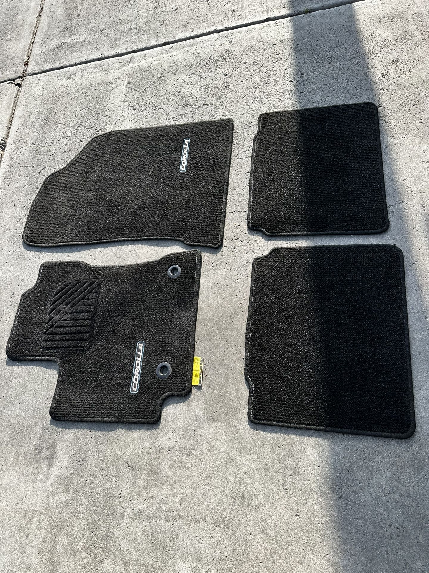 Toyota Corolla OEM Floor Mats 