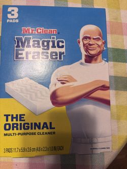 Mr. Clean Magic Eraser Original Multi-Purpose Cleaner 3 Pads (3$$)