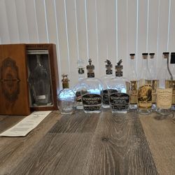 Empty Pappy Van Winkle Bottles 
