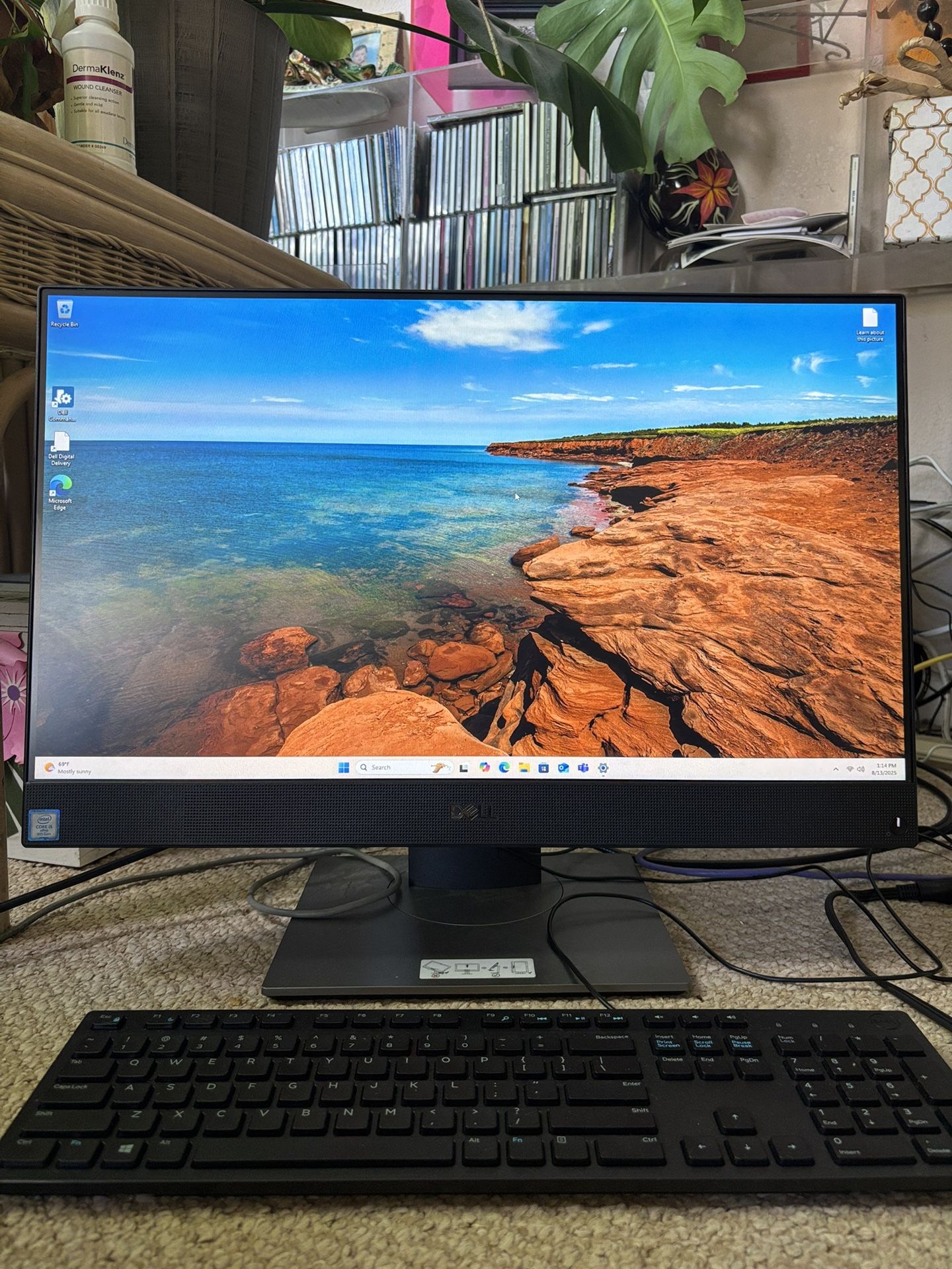 Dell AIO 1TB (932GB), Intel Core I5-9500 Vpro 3.0 GHz, WIN11Pro, 8GB RAM