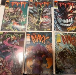 Comic Books (The Maxx, Violater & Pitt)