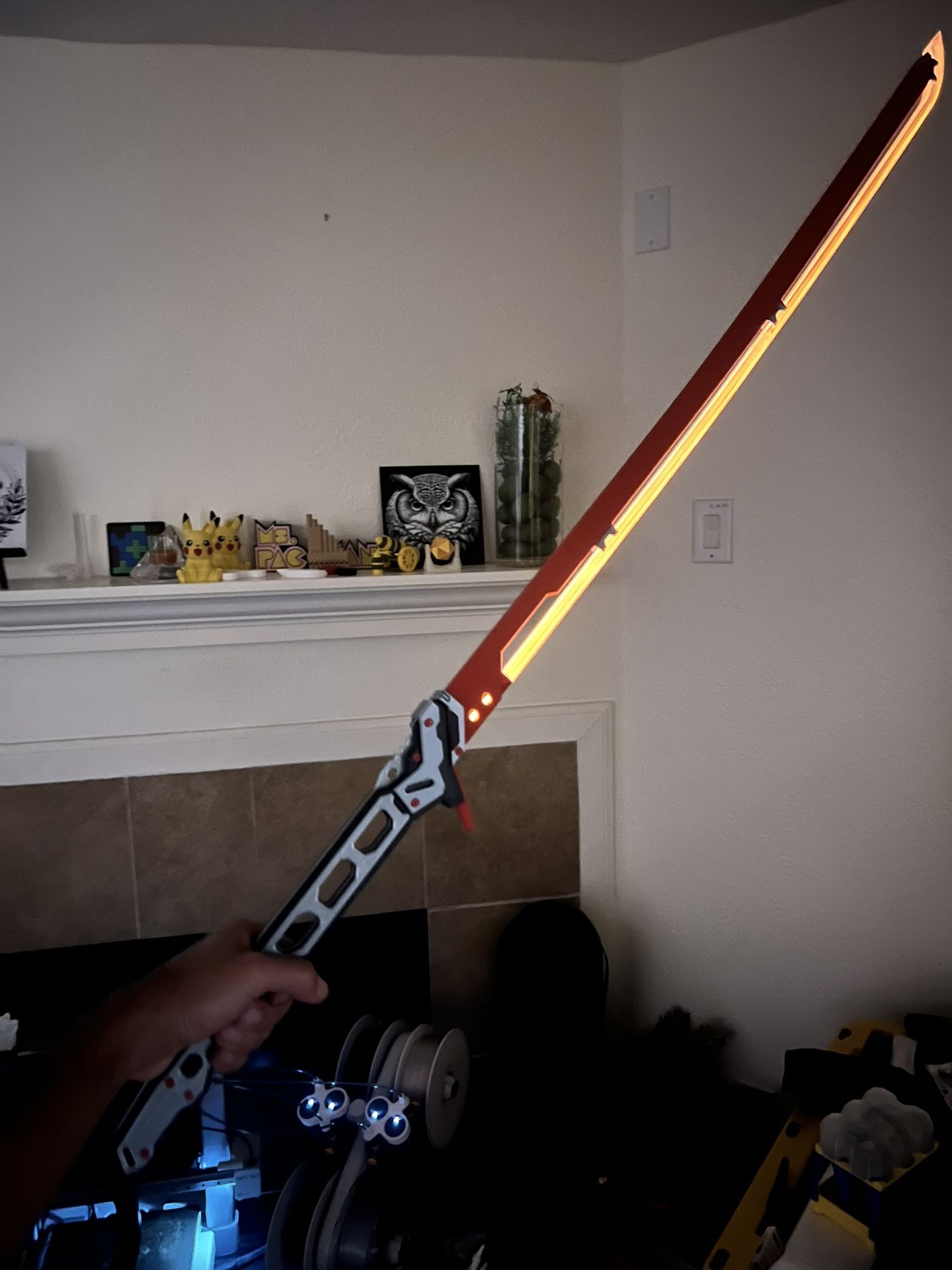 Glowing 3D Printed Katana