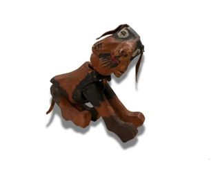 NY: He’s a “friend” Vintage Jointed Dog