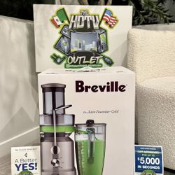 Breville juice fountain cold electric juicer floor model 