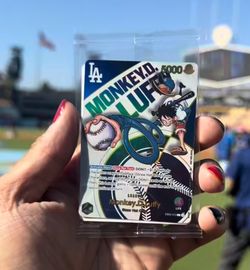 One Piece LA Dodgers Card